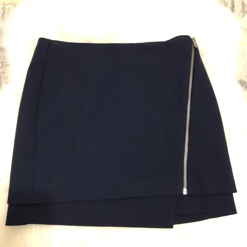H&M Navy Skirt